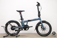 Vélo électrique Eovolt Uto Afternoon Pro Bleu Minéral Vélo électrique pliant - Rutile