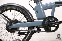 Vélo électrique Eovolt Uto Afternoon Pro Bleu Minéral Vélo électrique pliant - Rutile