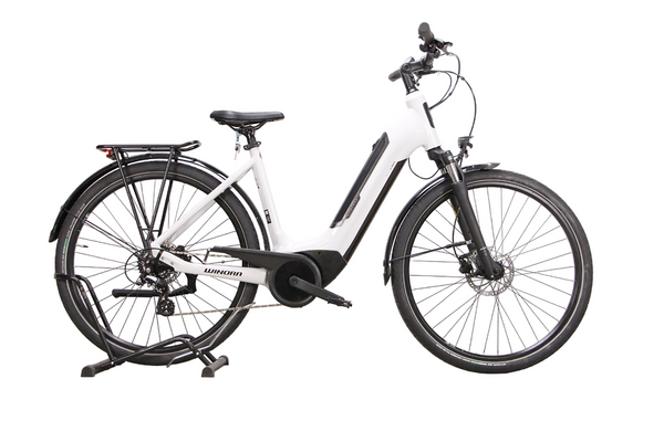 Vélo électrique Winora Tria 7 Eco Wave Vélo électrique ville - Rutile